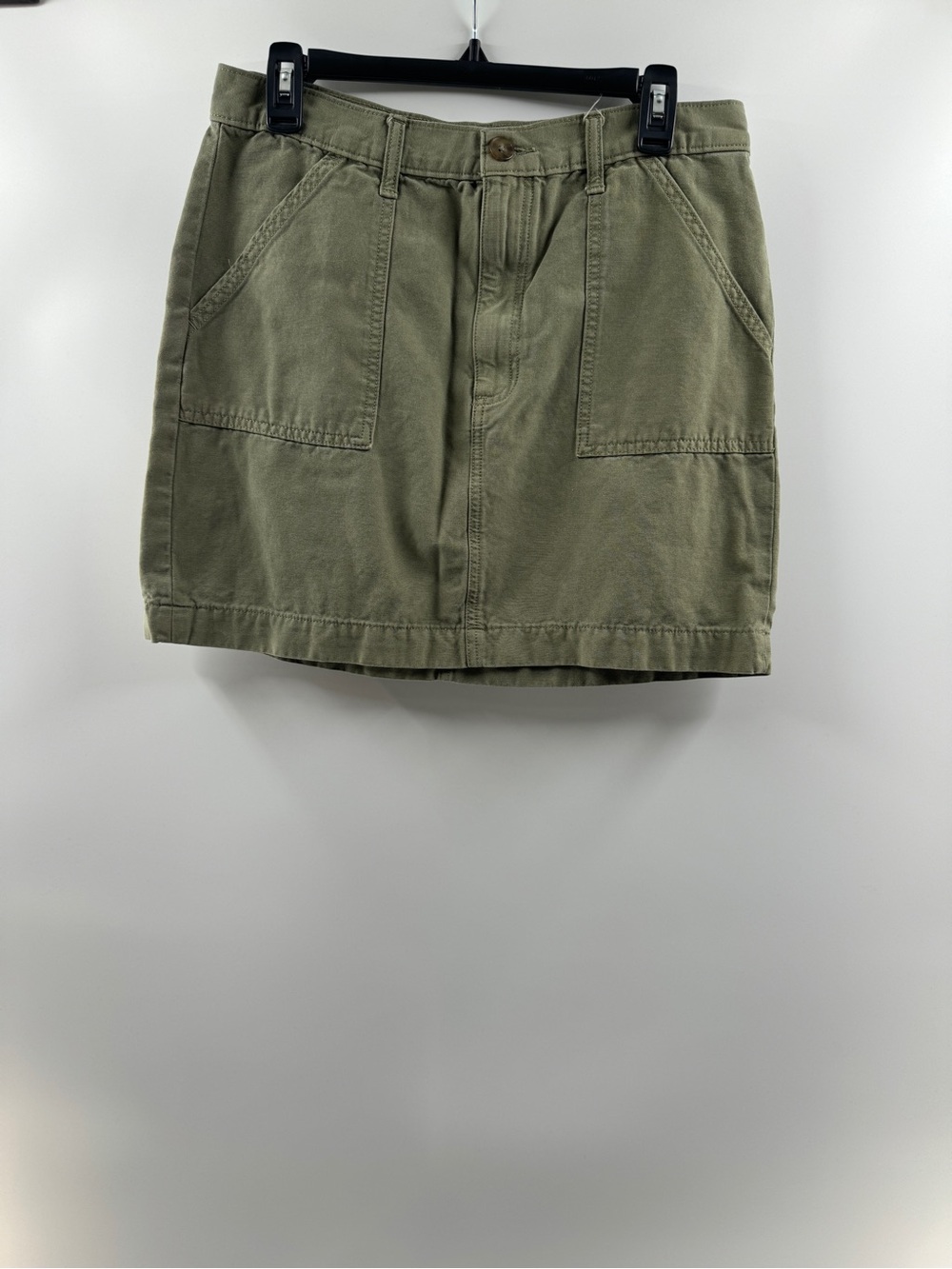 Lucky Brand Olive Green Utility Mini Skirt – Women's Size 10